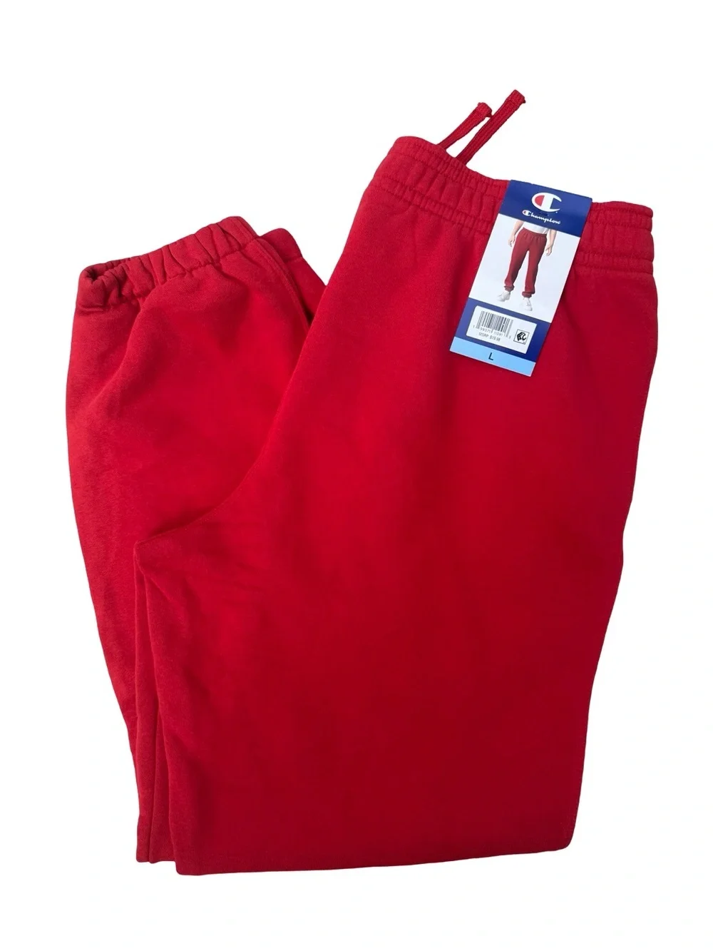 Champion Men's Red Jogger Sweatpants